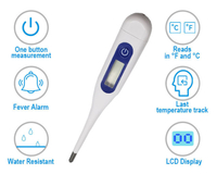 Termometro elettronico LCD digitale Strumento sicuro per l'assistenza sanitaria per bambini